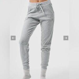 Alo Light Gray Muse Sweatpants